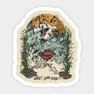 Burst Your Bubble - Jungle Book Episode Design Sticker